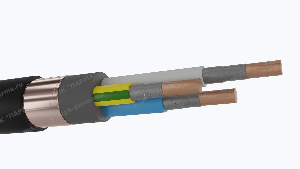 Фотография провода Кабель ПвПГнг(A)-HF 3х16 - 1кВ