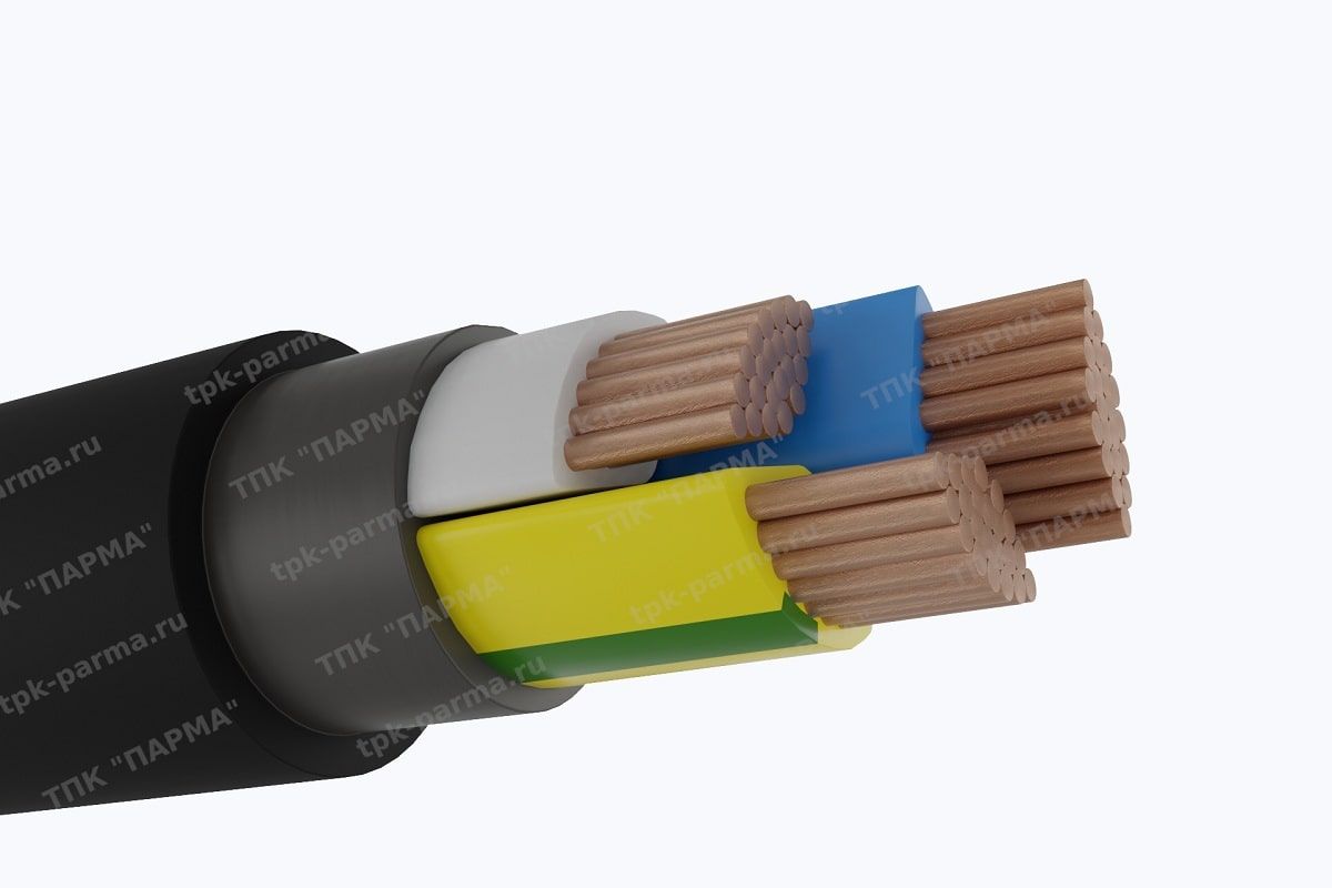 Фотография провода Кабель ПвВГнг(A)-LS 3х400+1х185 - 1кВ