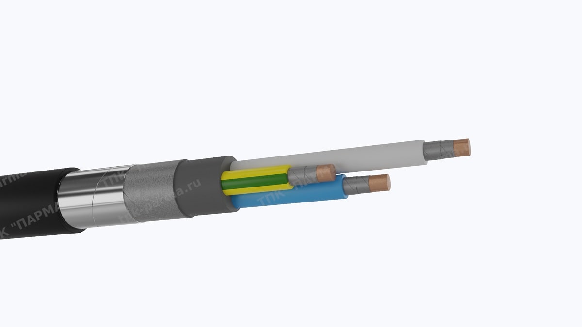 Фотография провода Кабель ПвБПнг(A)-HF 3х16 - 1кВ