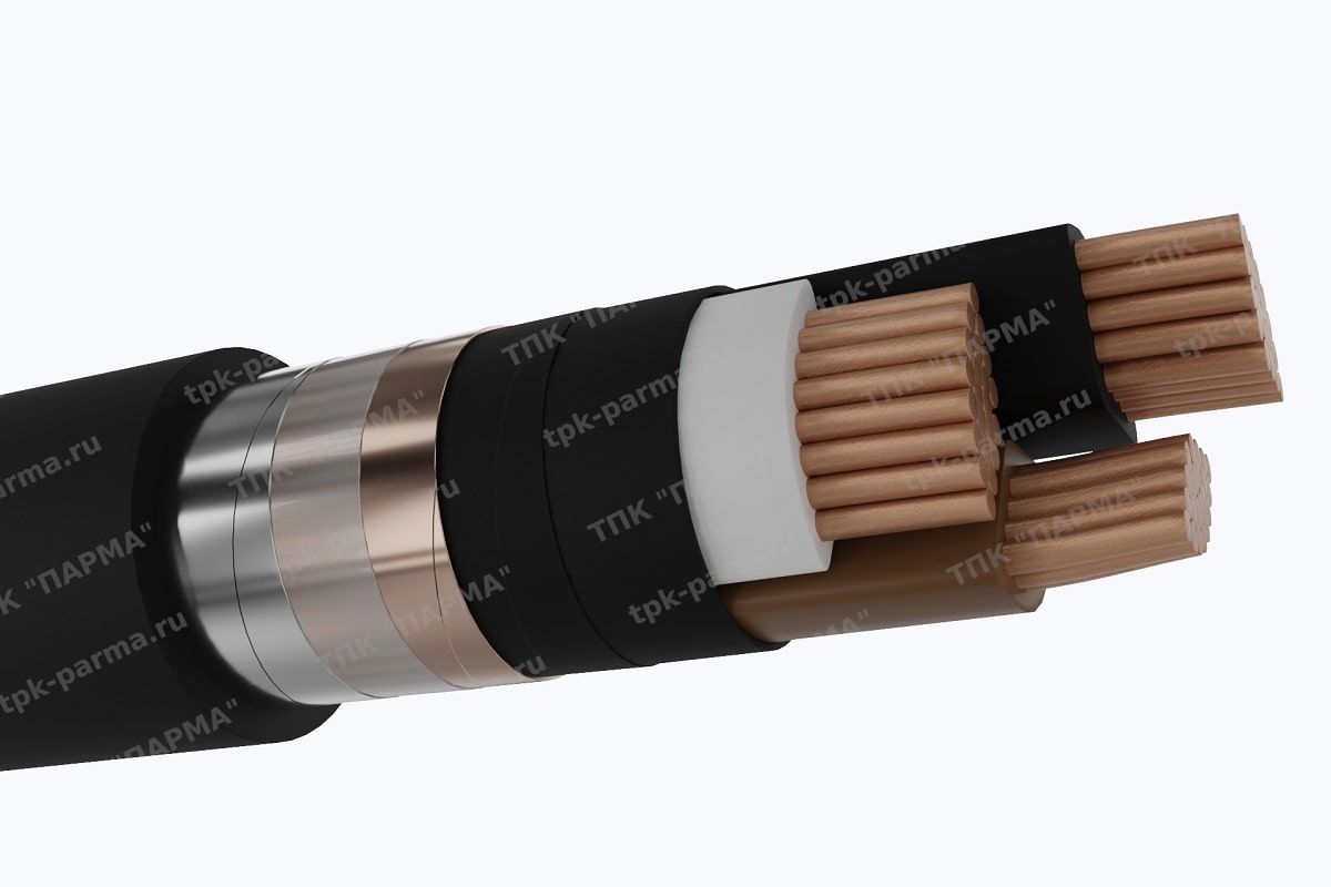 Фотография провода Кабель ПвБПнг(A)-HF 3х70/16 - 20кВ
